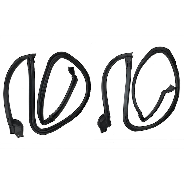 Fairchild Industries Kg4168 - 1978-1981 Camaro T-Top Seals Set Fisher Style Single Release KG4168 - main